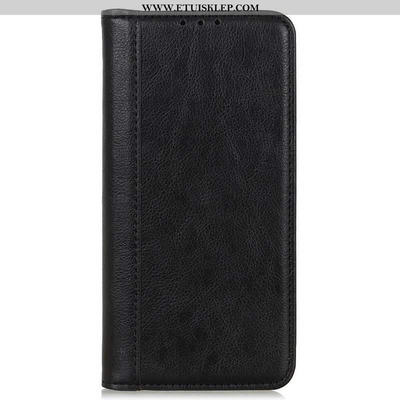 Etui Na Telefon do iPhone 13 Pro Max Etui Folio Kolorowa Wersja Skóry Dwoinowej